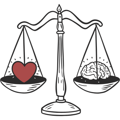 Illustration de l'amélioration de la vie par une meilleure gestion des émotions